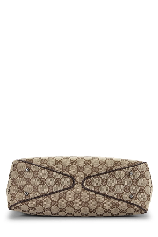 Brown Original GG Canvas Tote Small, , large image number 4