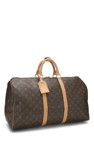 Monogram Canvas Keepall 50, , large
