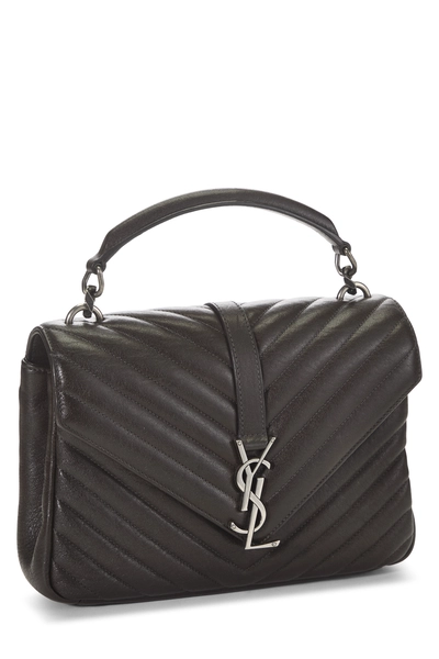 Brown Chevron Leather College Medium, , large