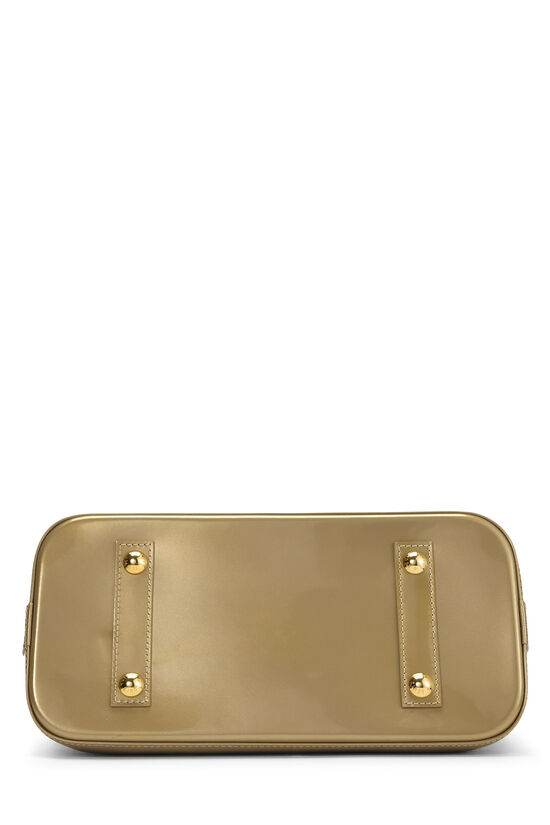 Beige Monogram Vernis Alma PM NM, , large image number 4