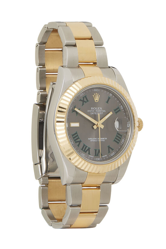 Stainless Steel & 18K Yellow Gold Wimbledon Datejust 116333 41mm, , large image number 0