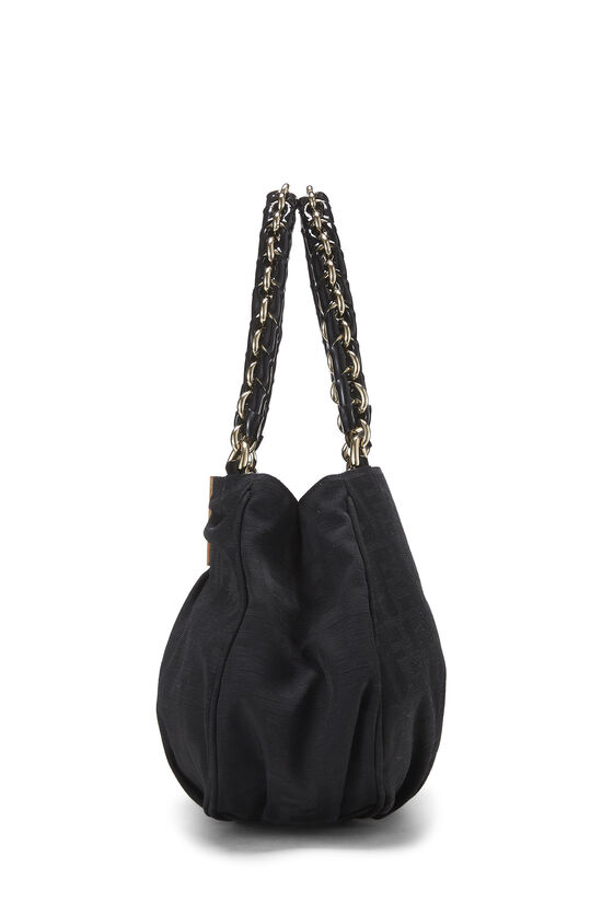 Black Zucca Canvas Mia Shoulder Bag Small, , large image number 2