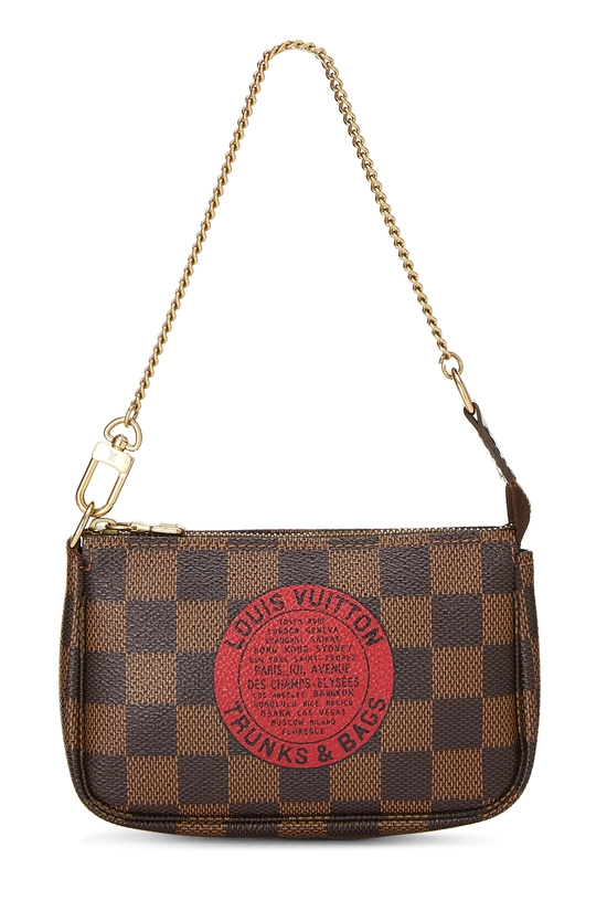 Damier Ebene Trunks & Bags Pochette Accessoires Mini, , large image number 0