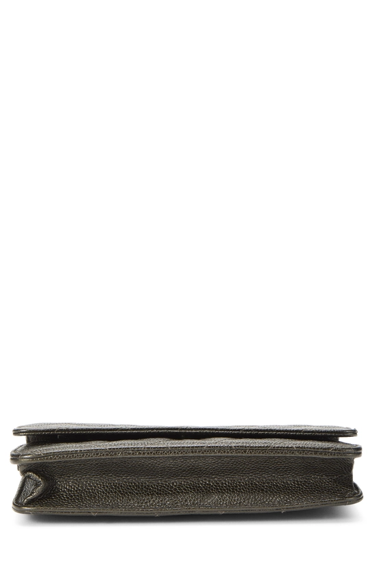 Green Caviar Classic Quilted Wallet On Chain (WOC), , large image number 4