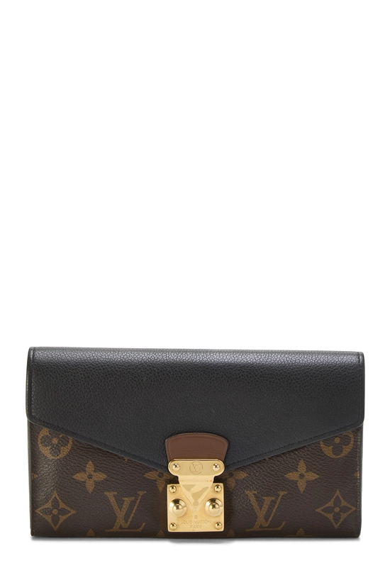 Black Monogram Canvas Pallas Wallet , , large image number 0