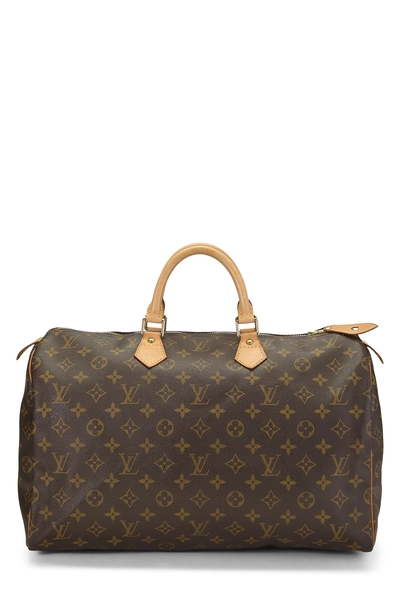 Monogram Canvas Speedy 40