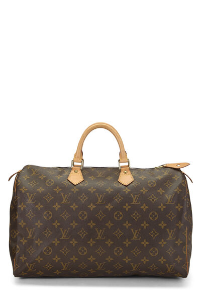 Monogram Canvas Speedy 40