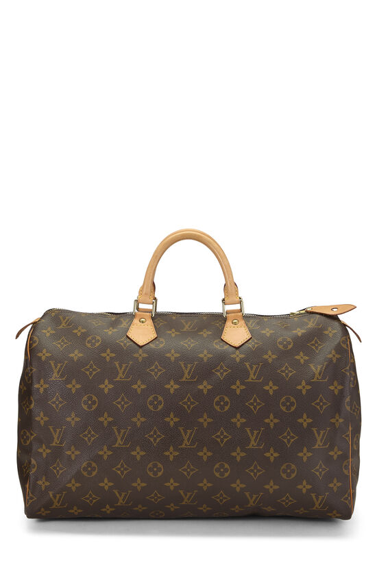 Monogram Canvas Speedy 40, , large image number 0