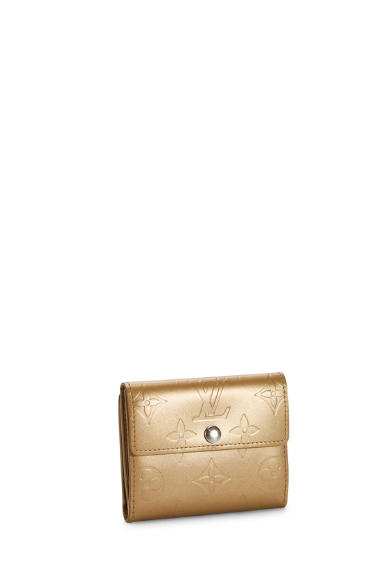 Beige Mat Vernis Ludlow Card Holder, , large image number 1