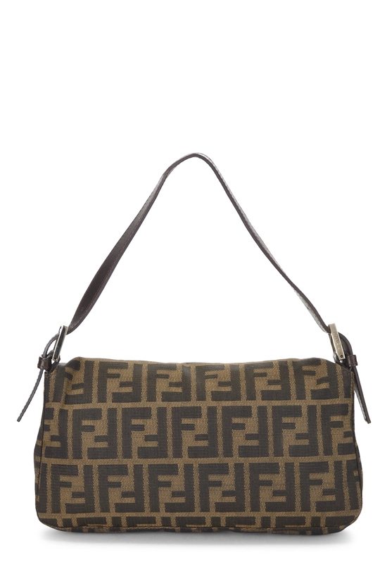 Brown Zucca Canvas Baguette, , large image number 3