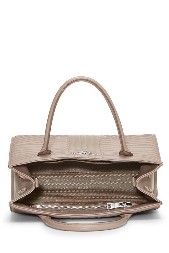 Pink Calfskin Diagramme Convertible Tote, , large image number 5