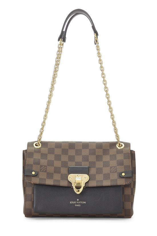 Black Damier Ebene Vavin PM NM, , large image number 0