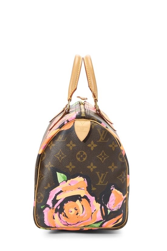 Stephen Sprouse x Louis Vuitton Monogram Roses Speedy 30, , large image number 2
