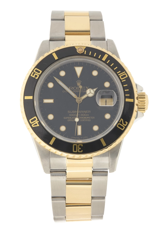Two-Tone Stainless Steel Submariner Date 16803 40mm, , large image number 0