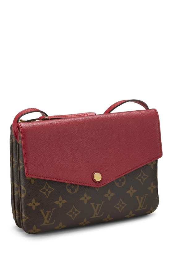 Red Monogram Canvas Twice, , large image number 1