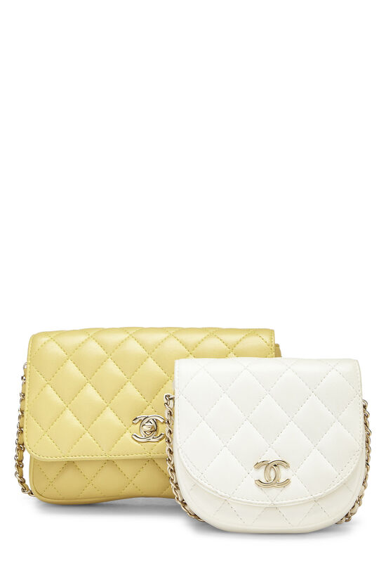 Chanel Vintage Gold Quilted Lambskin Micro Flap Bag Gold Hardware,  1989-1991 Available For Immediate Sale At Sotheby's