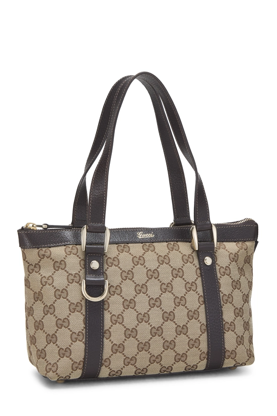 Original GG Canvas Abbey Zip Tote Small, , large image number 1
