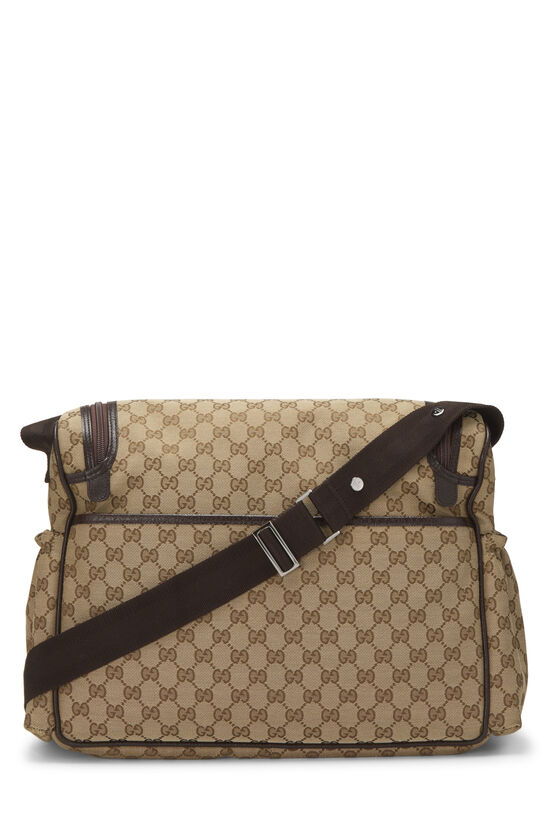 Original GG Canvas Diaper Bag, , large image number 3