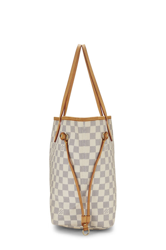 Louis Vuitton Neverfull mm Damier Azur Tote Bag