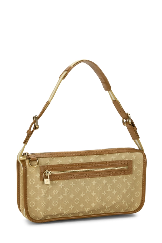 Beige Monogram Mini Lin Pochette Kathleen , , large image number 1