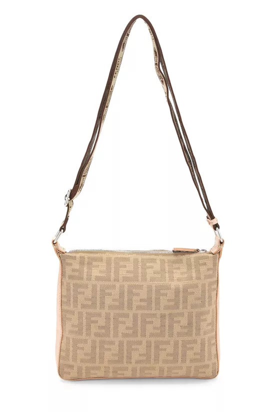 Pink Zucca Canvas Selleria Messenger, , large image number 3