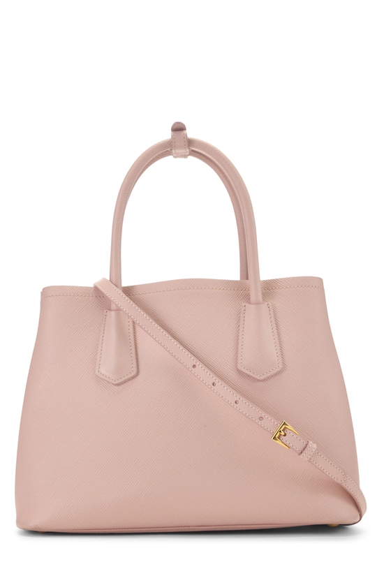 Pink Saffiano Double Bag, , large image number 3
