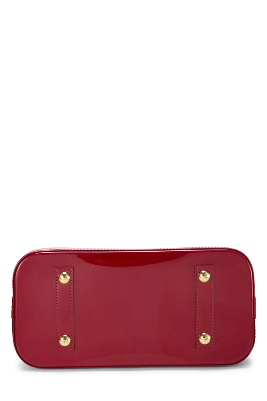 Pomme D'Amour Monogram Vernis Alma PM NM, , large image number 4