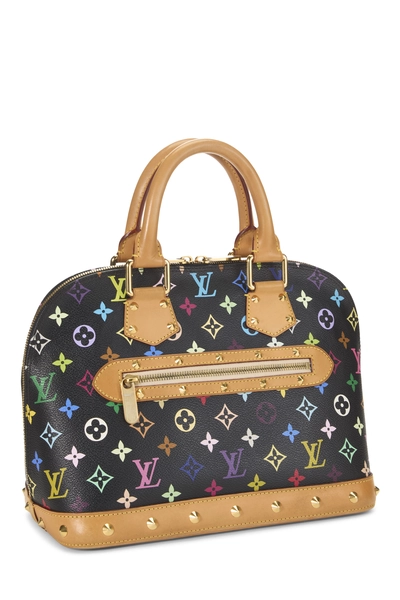 Louis Vuitton Takashi Murakami x Louis Vuitton Black Monogram Multicolore Alma PM — photo 2