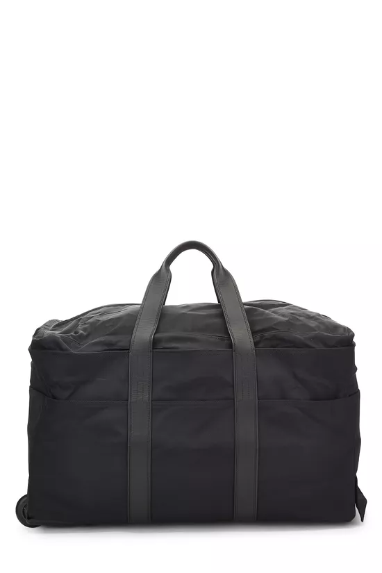 Black Nylon Acapulco Duffle Bag, , large image number 0