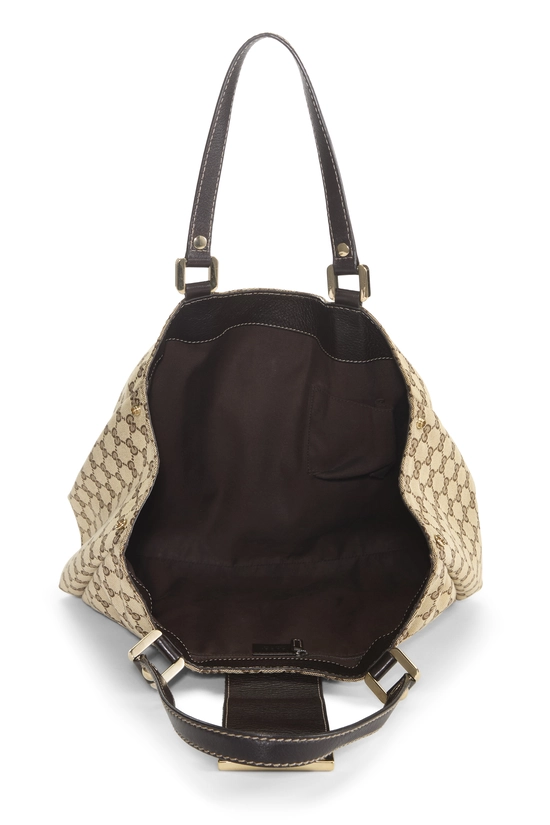 Original GG Canvas New Ladies Web Tote, , large image number 5