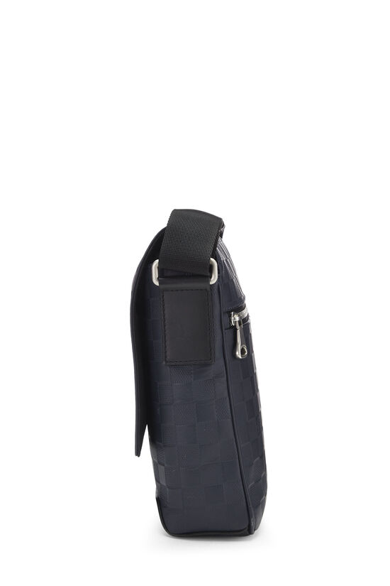 Louis Vuitton Sirius Messenger Bag Damier Infini Leather Silver Color –  EliteLaza