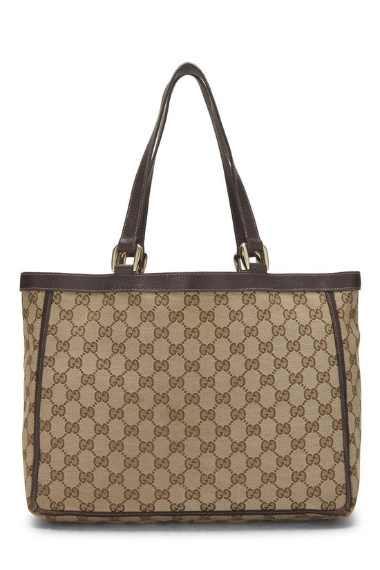 Original GG Canvas Abbey Pocket Tote, , large image number 3