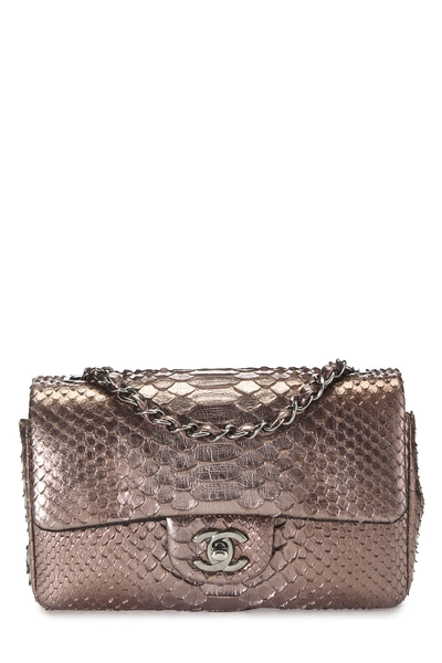 Purple Python Rectangular Flap Mini