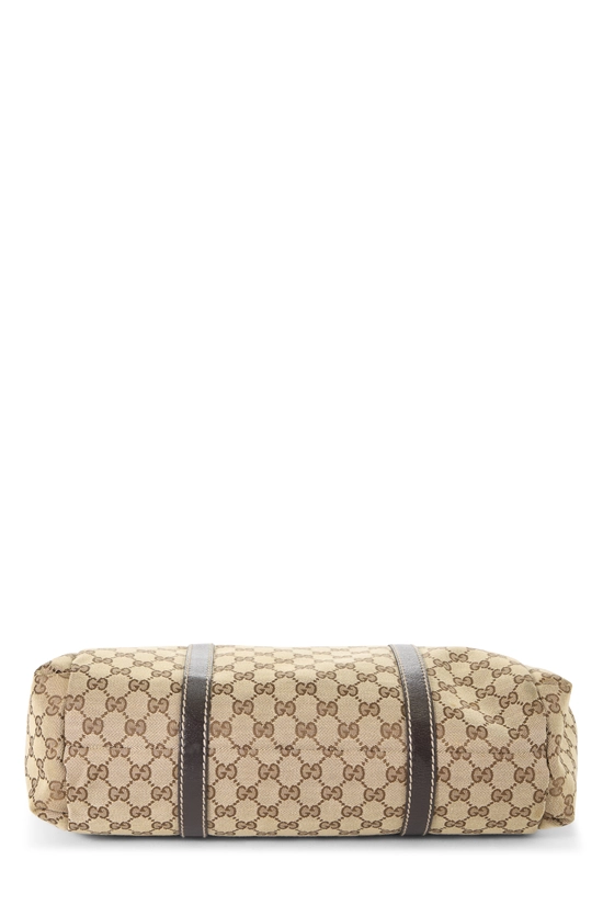 Original GG Canvas New Ladies Web Tote, , large image number 4