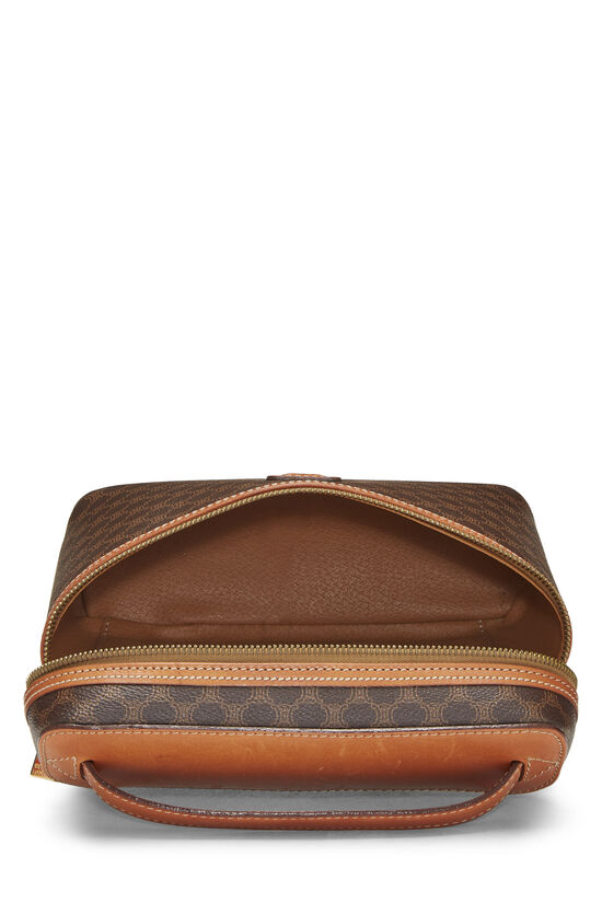 Brown Coated Canvas Macadam Toiletry Bag, , large image number 5