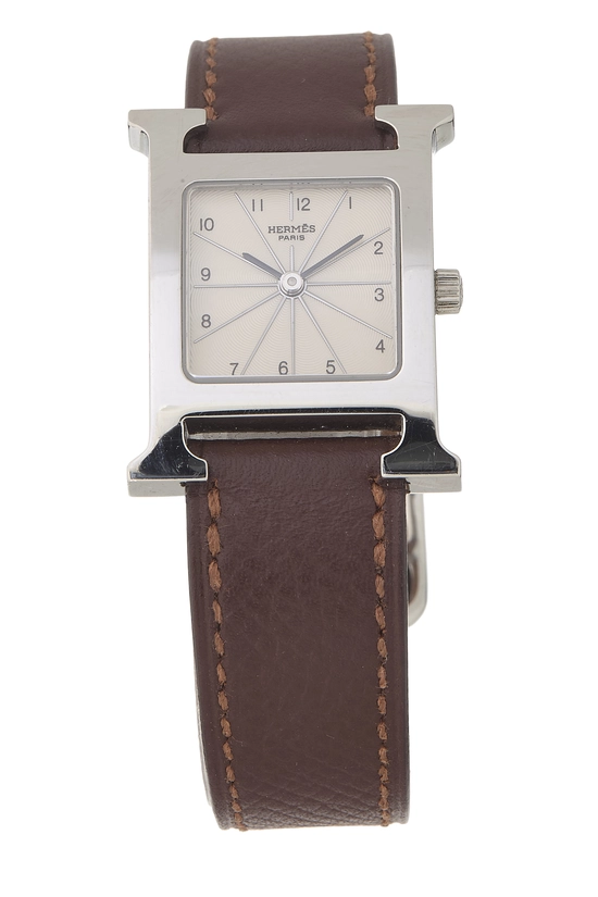 Brown Heure H Watch Small, , large image number 0