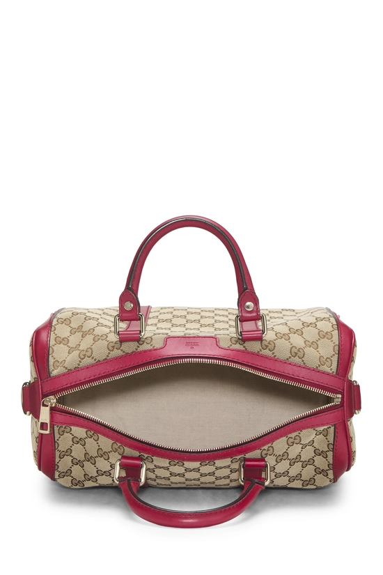 Red Original GG Canvas Boston Handbag Medium, , large image number 5