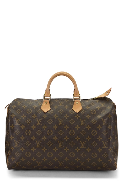 Monogram Canvas Speedy 40