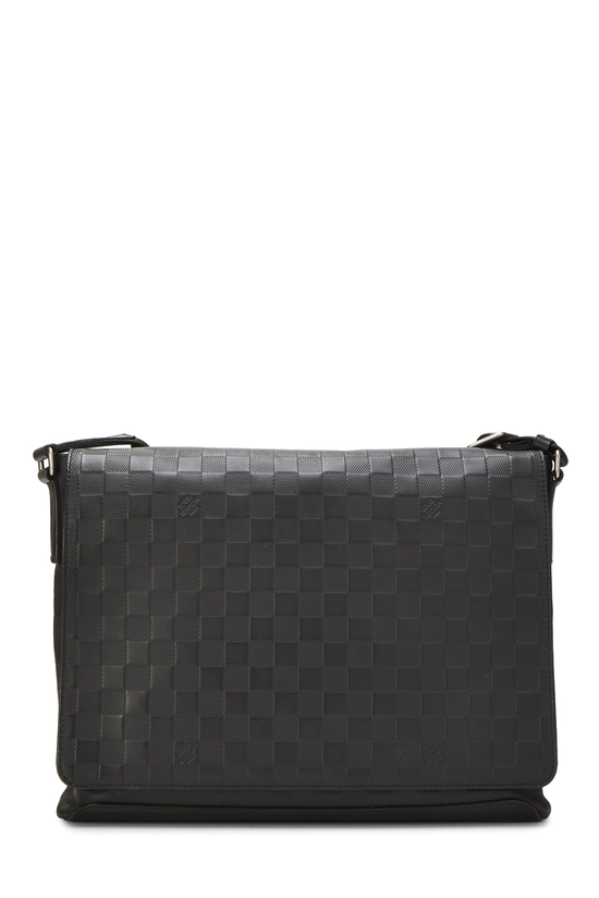 Black Damier Infini District MM NM, , large image number 0