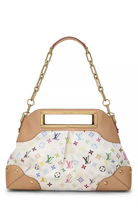 Takashi Murakami x Louis Vuitton White Monogram Multicolore Judy GM, , large image number 3