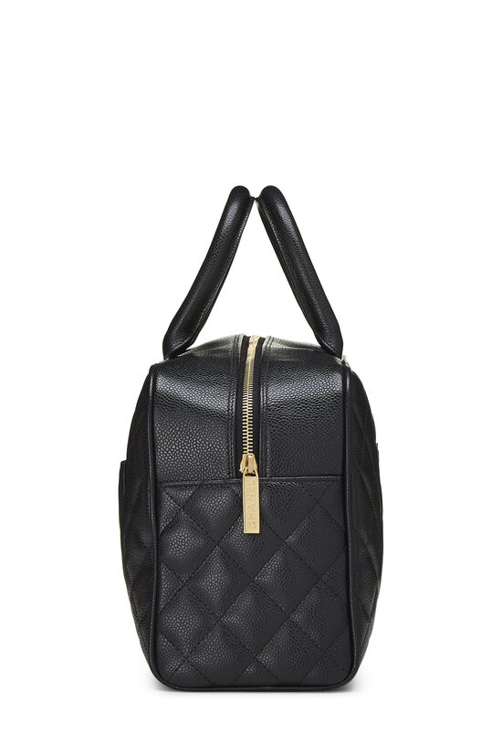 Chanel Black Quilted Dome Shoulder Bag