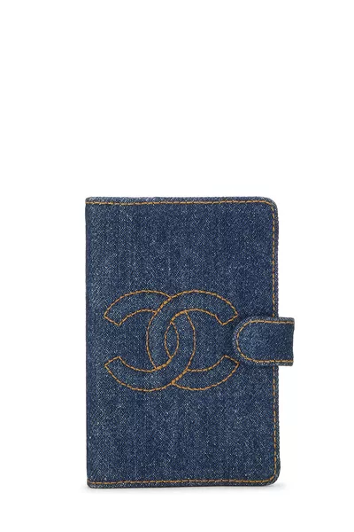 Blue Denim 'CC' Agenda Small