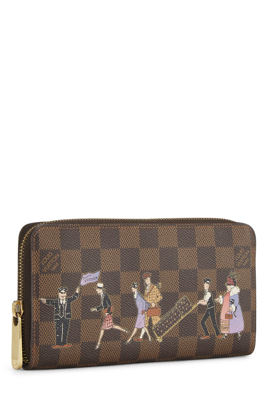 Damier Ebene Canvas Illustre Zippy, , large image number 1