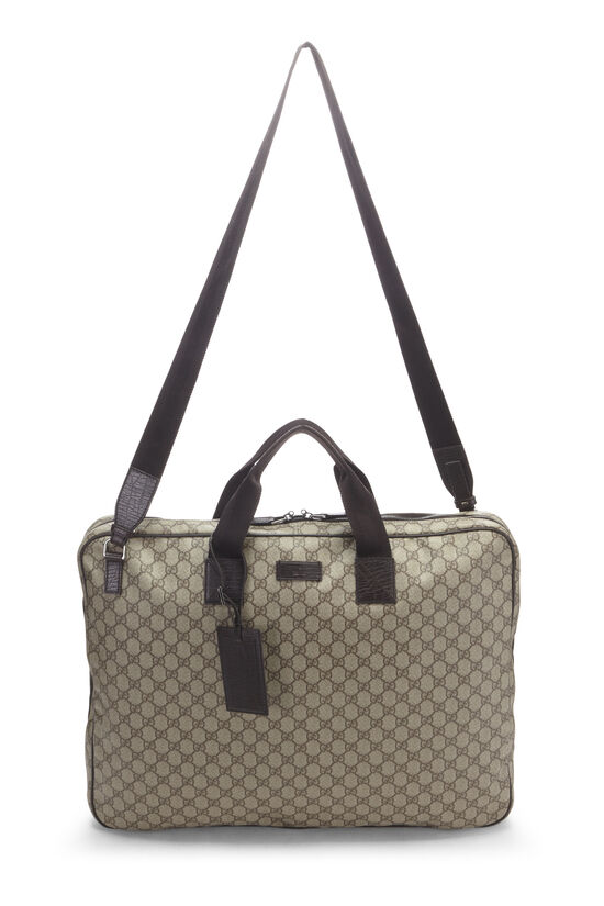 Brown GG Supreme Travel Garment Bag , , large image number 3