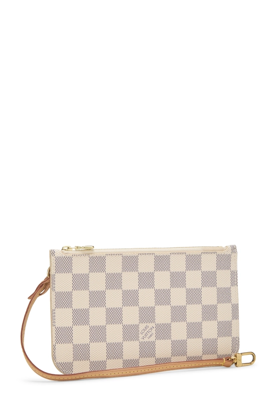 Damier Azur Neverfull Pouch PM, , large image number 1