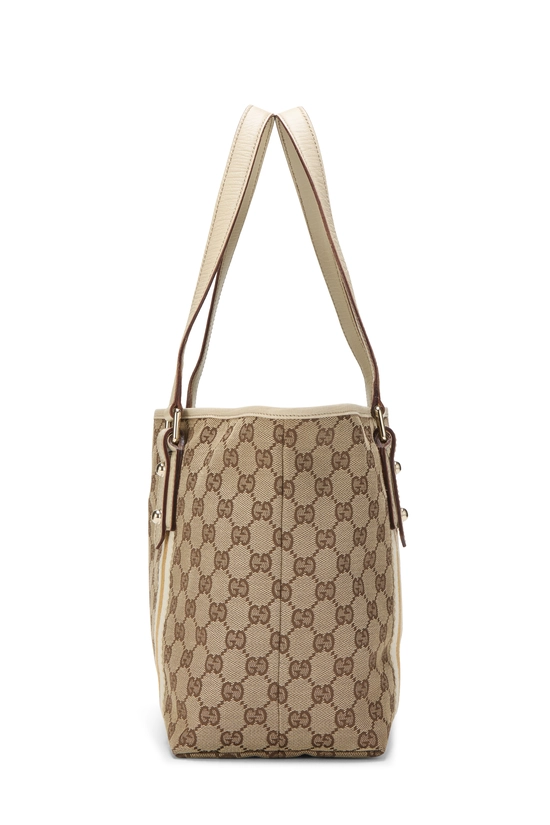 White Original GG Canvas Jolicoeur Tote, , large image number 2