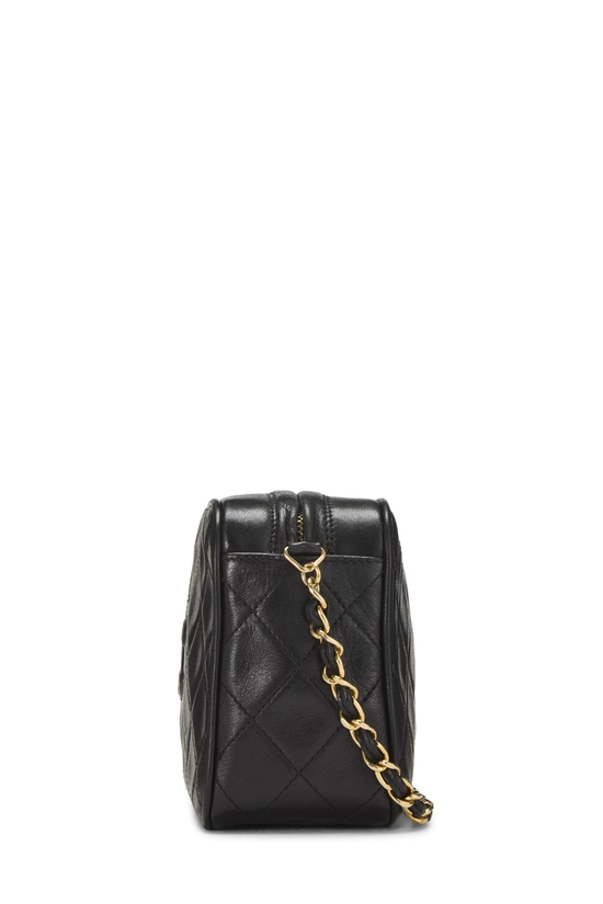 Black Lambskin 'CC' Camera Bag Mini, , large image number 2