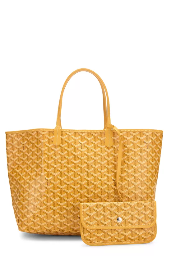 Yellow Goyardine Canvas Saint-Louis PM, , large image number 3