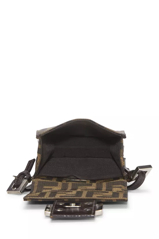 Brown Zucca Canvas Dome Crossbody Mini, , large image number 5