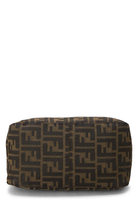 Brown Zucca Canvas Shoulder Bag, , large image number 4